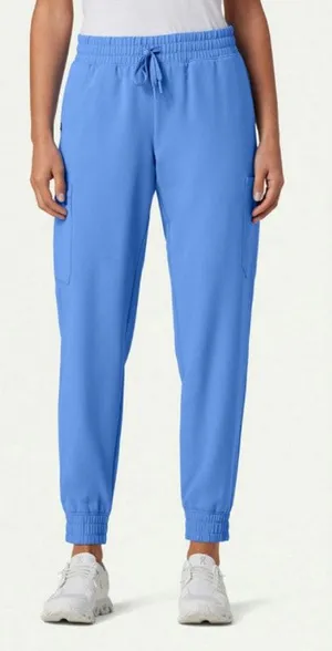 Jaanuu Bundle 2pcs‎ Neo Everyday Cargo Scrub Joggersv Ceil Blue 2X thumbnail 1