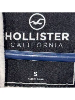 Hollister Gray Marled Pullover Hoodie Medium thumbnail 6