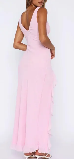 Chiffon Ruffle Dress thumbnail 2