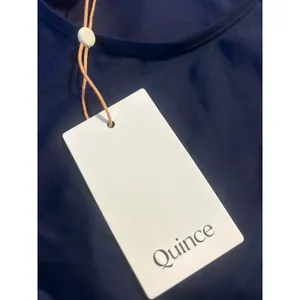 QUINCE Italian Cross Back One Piece Swimsuit NWT Deep Navy Blue Size Medium M thumbnail 5
