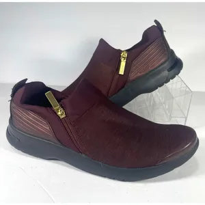 Bzees Secret Women’s Slip-On Comfort Shoes - Burgundy - Size 7.5M thumbnail 1