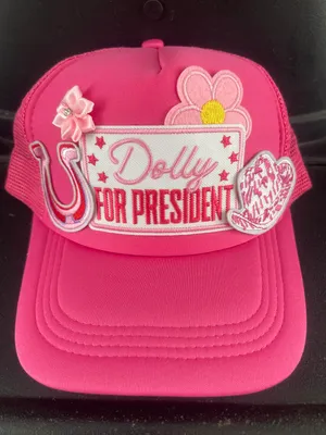 Dolly For President Trucker Cap NWOT thumbnail 1