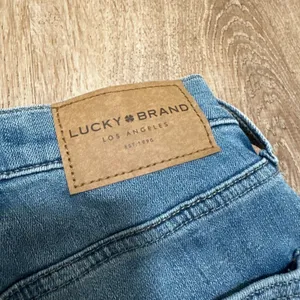 Lucky Brand | NWT Women's Ava Mid Rise Blue Raw Hem Super Skinny Jeans, 00/24R thumbnail 7