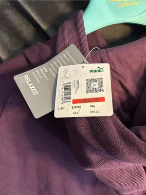 PUMA Classics+ Relaxed Cropped Hoodie collection XS Relaxed fit 100% cotton thumbnail 7