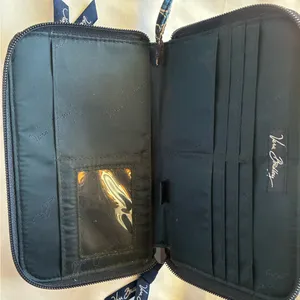 Vera Bradley Blue Paisley Wallet thumbnail 3