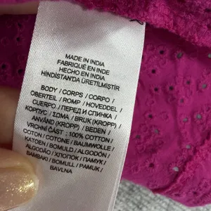 Lauren Ralph Lauren Size-L Women Pink Short-Sleeve Eyelet Polo Shirt Top thumbnail 5