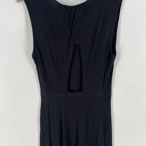 BCBGMAXAZRIA Alisanne Size L Black Sleeveless Asymmetrical‎ Hem Dress Whimsygoth thumbnail 9