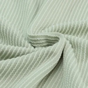 NEW Pale Green Ribbed Oversized Slouchy Roll Tab Sleeve Top Size Small thumbnail 10