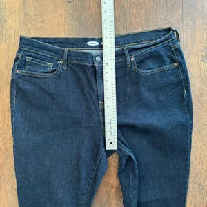 OLD NAVY Curvy Skinny blue jeans, plus size 14 thumbnail 6
