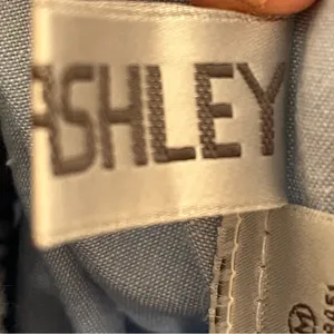 Jane Ashley Sz M High Waisted Pleated Light Blue Shorts Vintage 90’s Y2K V Yoke thumbnail 11
