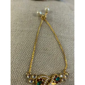 Z204 bracelet gold tone fashion jewlery thumbnail 2