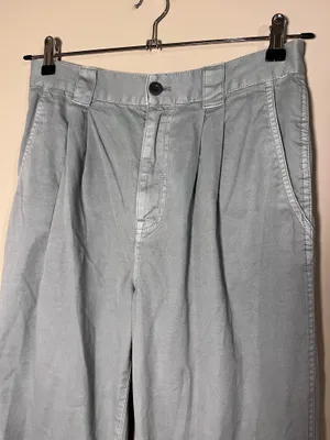 Madewell Garment Dyed High Rise Tapered Chino Pants Overcast Blue 28 thumbnail 4