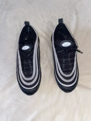 Nike Air Max 97 Black Terry Cloth thumbnail 4