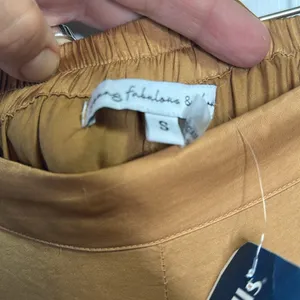 Young Fabulous and Broke Aiko Silky Satin Wide Leg High Waist Pant W1538 Sz S thumbnail 7