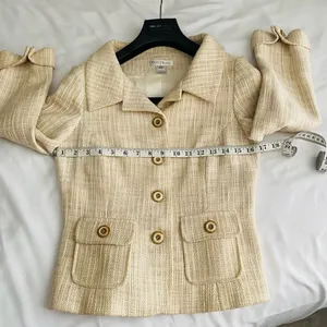 White House Black Market Knit Classy Jacket .Size 4. thumbnail 4