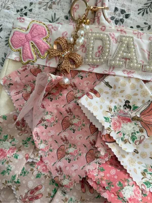 Handmade Bag With Handkerchief “Dance” Lover Tote Canvas Bag thumbnail 11