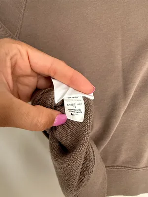 Nike chill terry top short sleeve cropped size XS thumbnail 9
