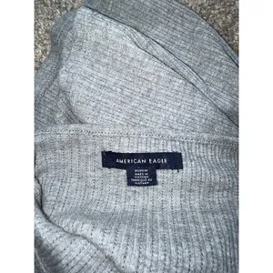 American Eagle - Square Neck Cami - Gray, Medium thumbnail 3