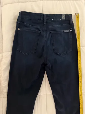 7 For All Mankind Dark Skinny Jeans thumbnail 6