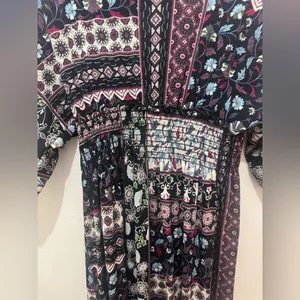 Altard State boho patchwork maxi dress thumbnail 4