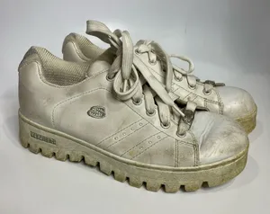 Skechers Y2K sneakers white lug sole women's size 9‎ thumbnail 1