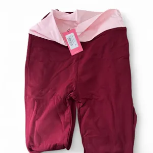 Edikted Contrast Fold Over Flared Leggings nwt s thumbnail 3