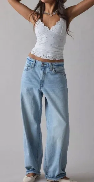 Levi's Women's Baggy Dad Pick Sides 26 Tall thumbnail 1