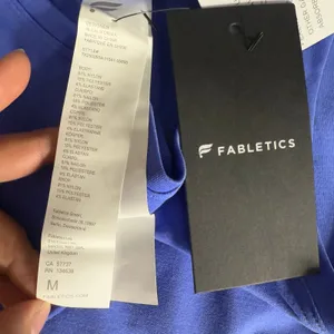 Fabletics Feather Tech+ Muscle Tank, Sapphire Sky, M thumbnail 3
