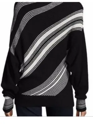 Free People Striped Spectrum Off The Shoulder Sweater thumbnail 2
