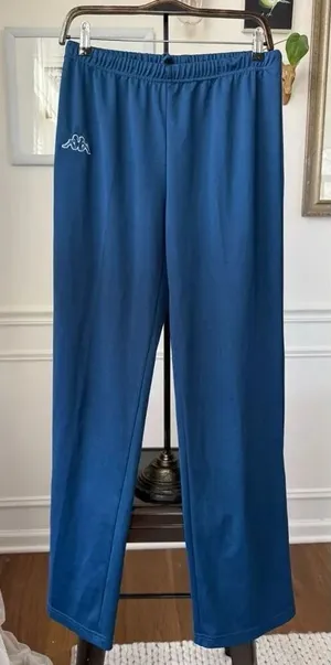 Kappa Cadet Blue Straight Leg Track Lounge Pants L thumbnail 1