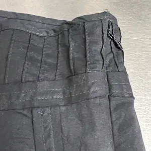 Akini Black Cotton Lined Skirt- Size 10 - EUC thumbnail 5