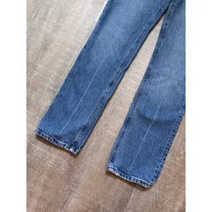 Reformation Liza Button Fly High Rise Straight Jeans Malta Medium Wash Size 23 thumbnail 9