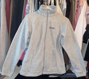 Grey Columbia Fleece Jacket thumbnail 1