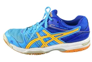 ASICS Gel-Rocket 7 Womens Blue Low Top Lace Up Athletic Running Sneakers Shoes 9 thumbnail 1