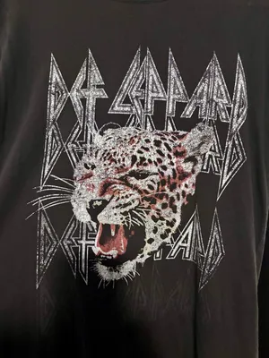 Def Leppard Black Short Sleeve Band T-Shirt thumbnail 3