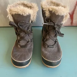 Sorel Tivoli II Tall Ankle Fur Lined Lace Up Winter Snow Boots Size 6.5 Women's thumbnail 4