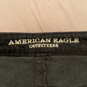 American Eagle Black Denim Mini Skirt thumbnail 5