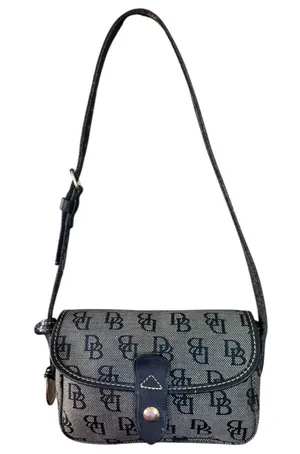 Dooney & Bourke Signature DB Monogram Mini Shoulder Bag Purse thumbnail 1