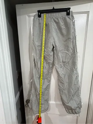 COCO & SHAY Light Gray Elastic Waist Pants large thumbnail 9