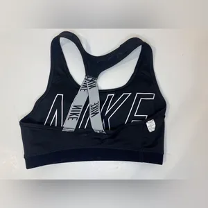Nike Women’s Dri-Fit‎ Classic Logo Sports Bra Size S thumbnail 6