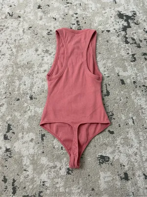 Intimately Free People Brexkey Bodysuit Size XS in Pink thumbnail 4