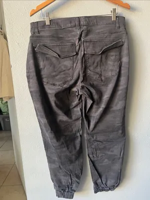 Express Charcoal Camo Utility Joggers thumbnail 7