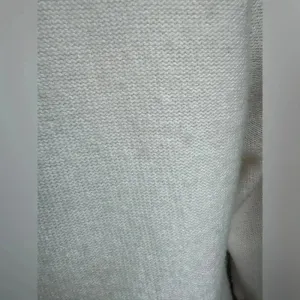 J.crew relaxed merino wool blend crewneck cable cream sweater size small thumbnail 7