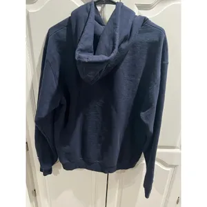 Champion KU Jayhawks Hoodie Women’s M Blue 1941 Logo Kansas Pullover Sweatshir thumbnail 4