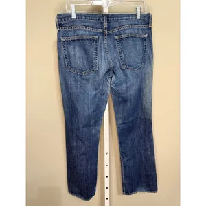 J.Crew Hipslung Jeans Dark Wash Size 30S Waist 33 Inseam 30.5 Normcore Low Rise‎ thumbnail 2