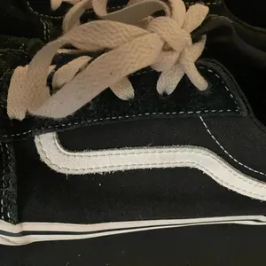 Black Old School Vans‎ Youth Size 6 W7 thumbnail 8