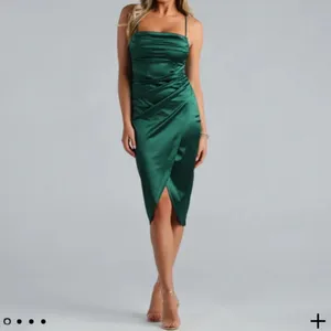 🆕 Windsor Women’s Green Spaghetti Dress Size S thumbnail 10