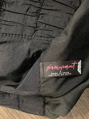 Free People The Way Home Black Smocked High-Waist Athletic Shorts Large thumbnail 5