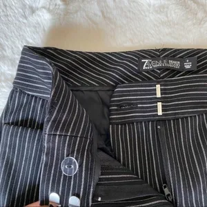 New York & Company Pinstriped Skinny Crop‎ Pant thumbnail 4