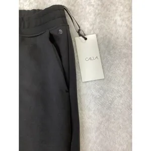 CALIA Soft Scuba Fleece Cinch Jogger High Rise Black WAX115 Women XXL NWT thumbnail 2